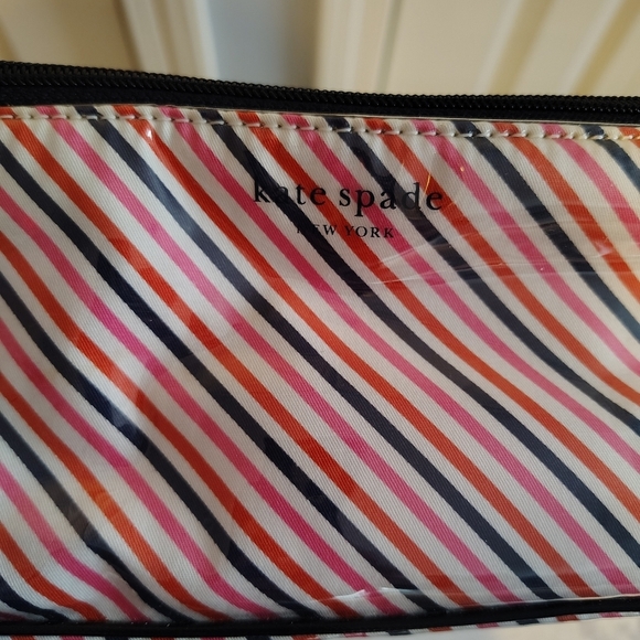 Kate Spade Striped Cosmetic Bag - Picture 2 of 13